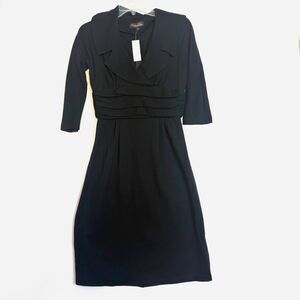 Trashy Diva | NWT | Mansfield Dress | Black Knit | Sz 4